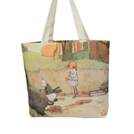 Alice In Wonderland Canvas Daily Tote Shopping Bag Young Spirit