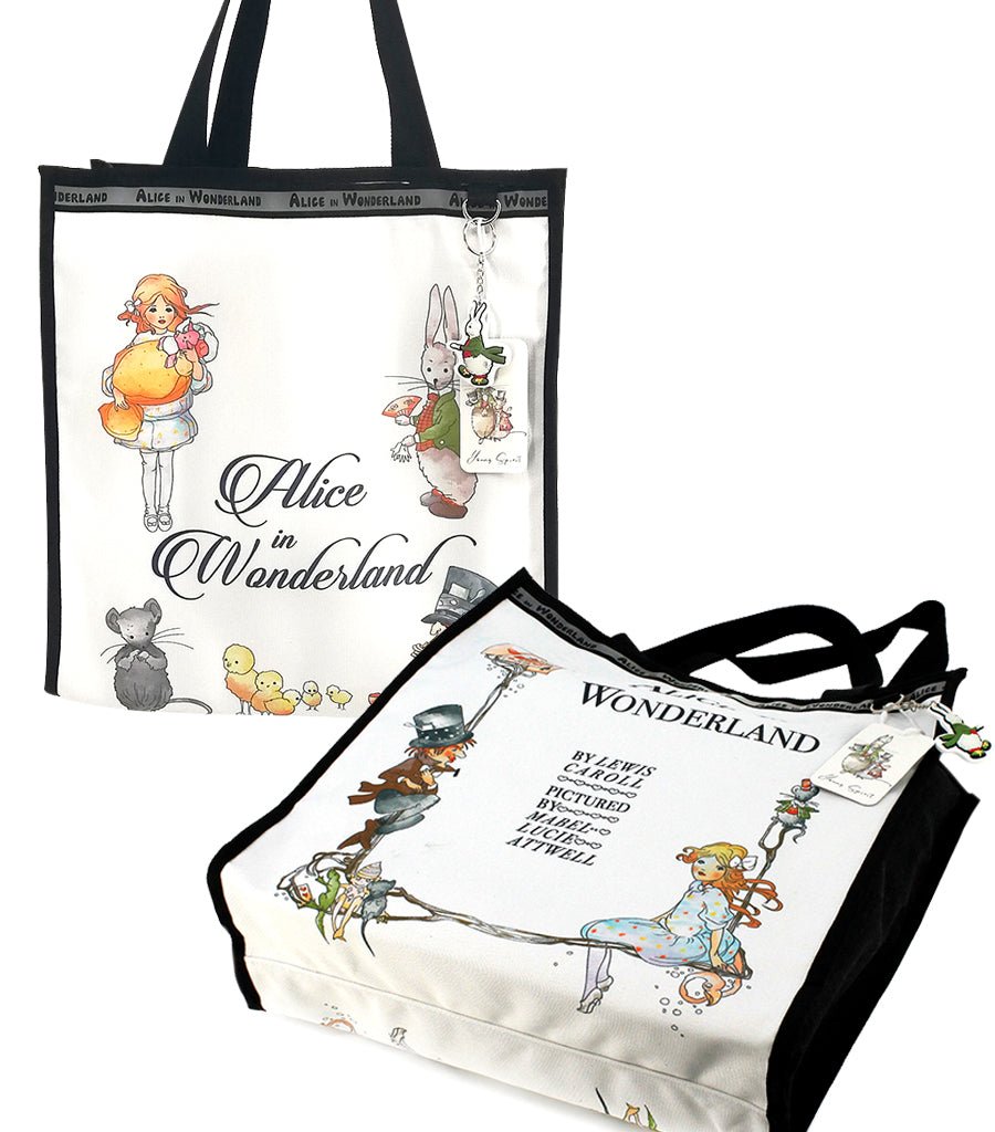 Alice In Wonderland Canvas Multi-Use Tote Bag Young Spirit