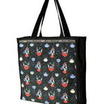 Alice In Wonderland Canvas Multi-Use Tote Bag - The Mad Hatter & Alice Watercolor Stories Young Spirit