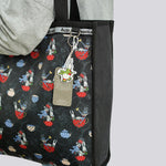 Alice In Wonderland Canvas Multi-Use Tote Bag - The Mad Hatter & Alice Watercolor Stories Young Spirit