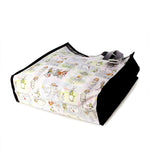Alice In Wonderland Canvas Multi-Use Tote Bag - The Mad Hatter & Alice Watercolor Stories Young Spirit