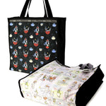 Alice In Wonderland Canvas Multi-Use Tote Bag - The Mad Hatter & Alice Watercolor Stories Young Spirit