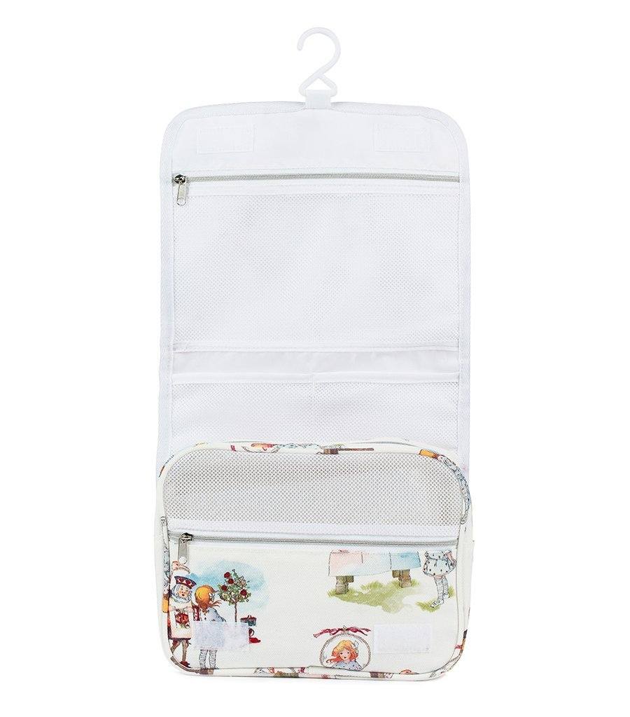 Alice in Wonderland Canvas Toiletry Organiser Bag Young Spirit