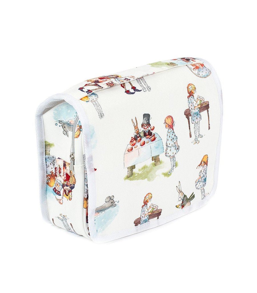 Alice in Wonderland Canvas Toiletry Organiser Bag Young Spirit