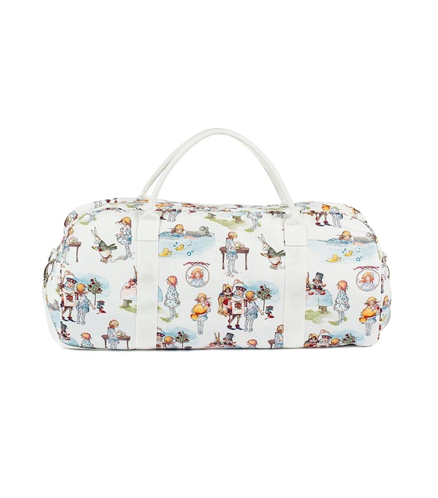 Alice in Wonderland Canvas Zip Top Duffle Bag Young Spirit