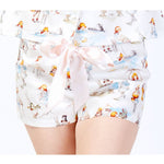 Alice in Wonderland Cotton Sateen Pyjama Shorts Young Spirit