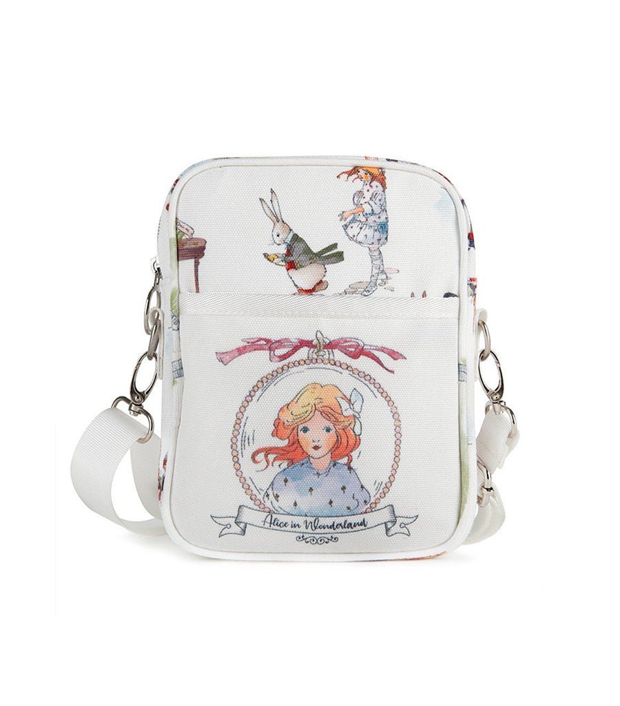 Alice in Wonderland Cross Body Travel Bag Young Spirit