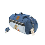 Alice In Wonderland Denim Carry On Duffle Bag Young Spirit