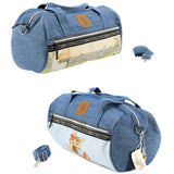Alice In Wonderland Denim Carry On Duffle Bag Young Spirit