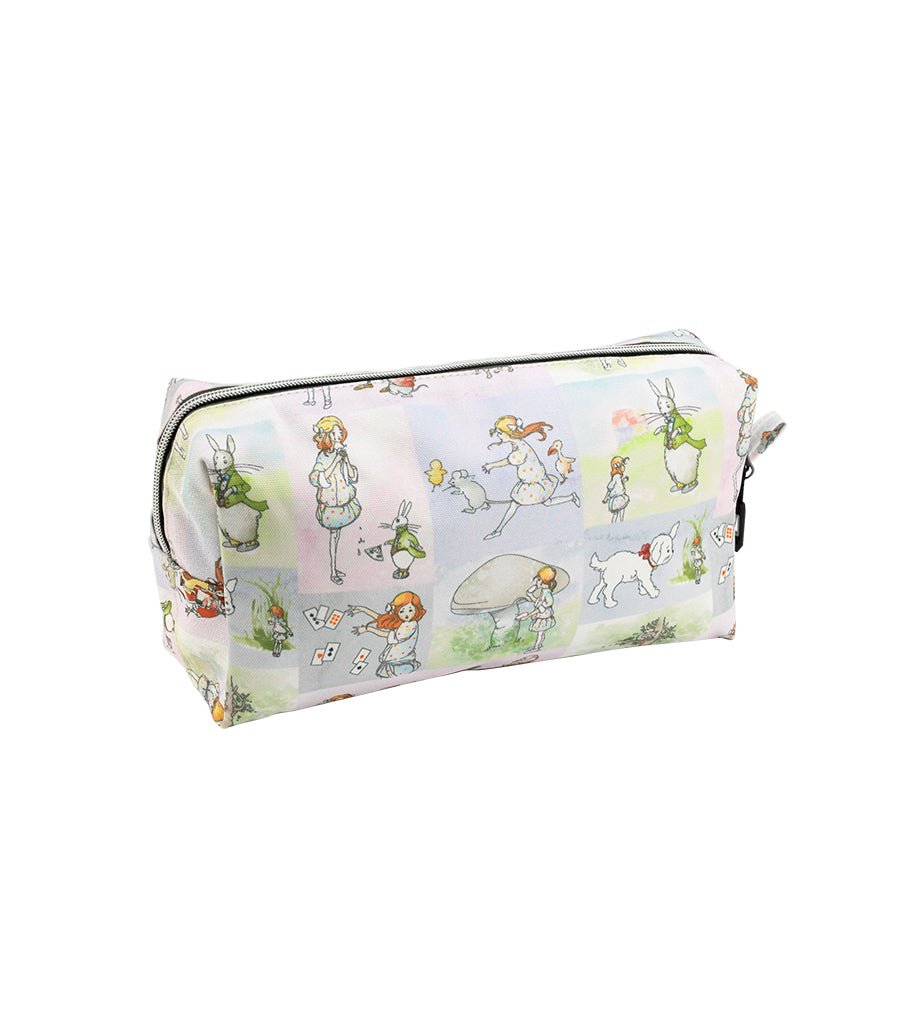 Alice In Wonderland Extra Large Canvas Cosmetic Bag Young Spirit