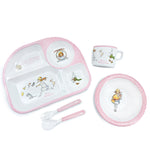 Alice in Wonderland Kids 5pcs Bamboo Meal Set Young Spirit