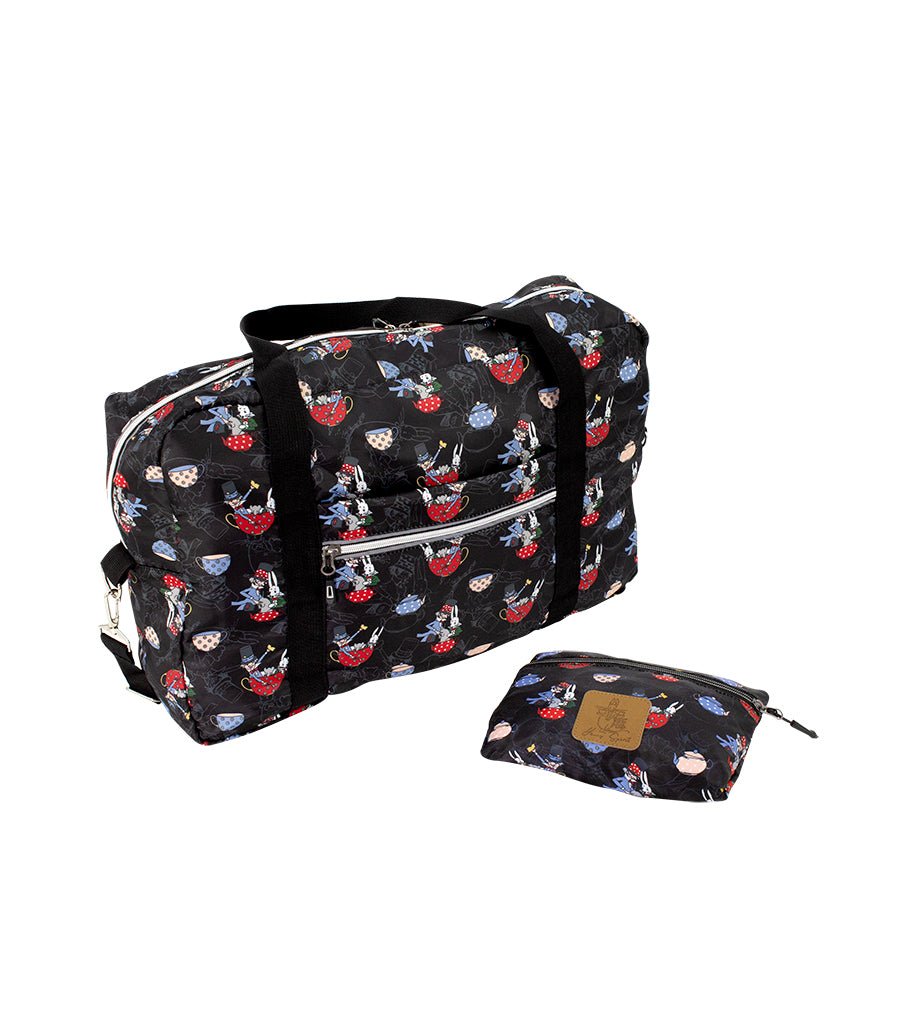 Alice In Wonderland Large Foldable Travel Tote Bag Young Spirit