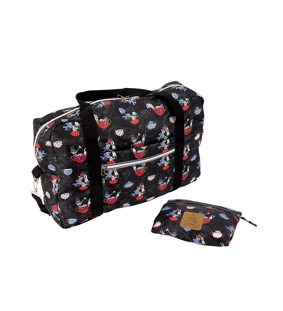 Alice In Wonderland Large Foldable Travel Tote Bag Young Spirit