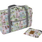 Alice In Wonderland Large Foldable Travel Tote Bag Young Spirit