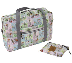 Alice In Wonderland Large Foldable Travel Tote Bag Young Spirit