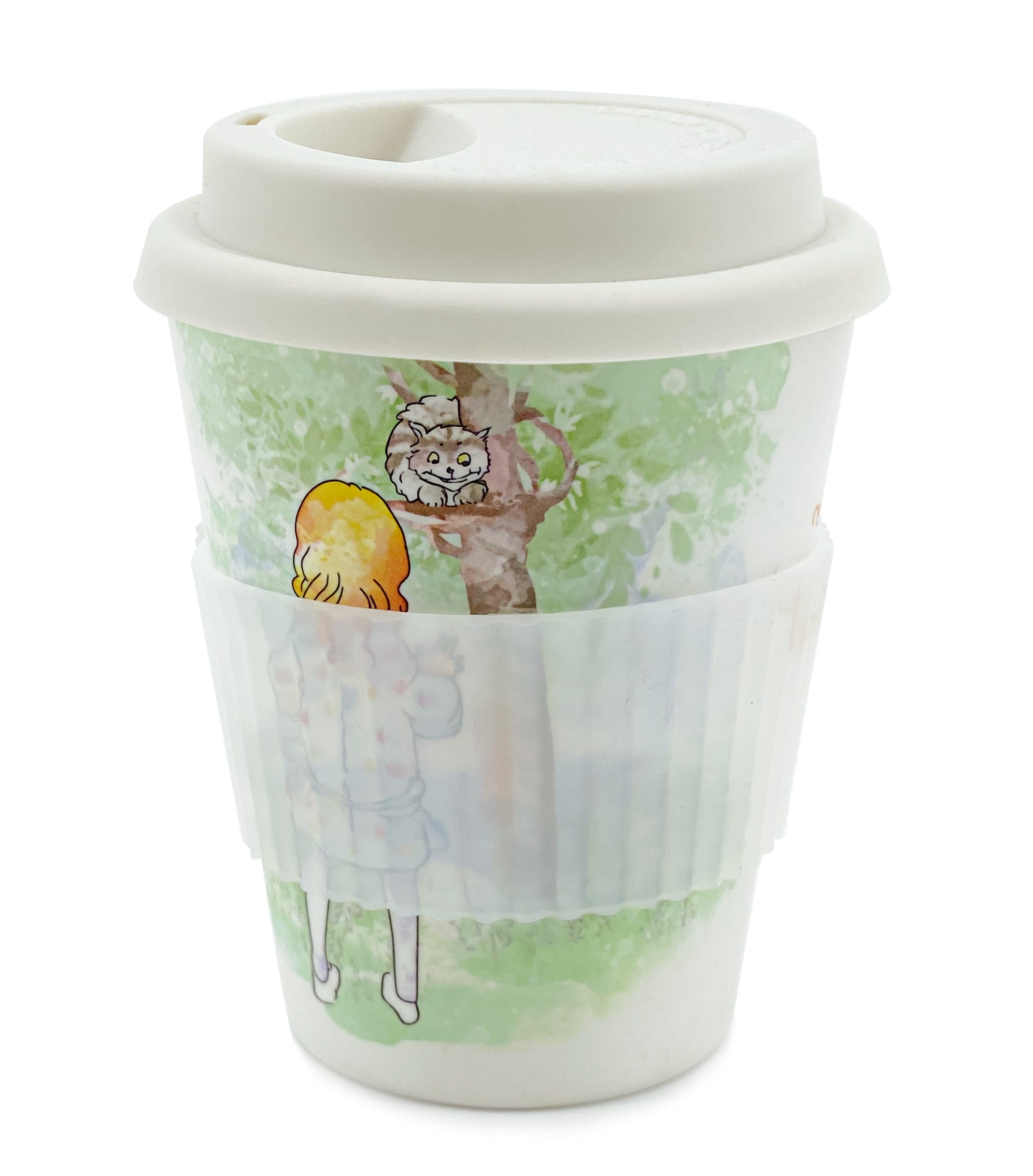 Alice in Wonderland Reusable Bamboo Coffee Cup Young Spirit