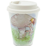 Alice in Wonderland Reusable Bamboo Coffee Cup Young Spirit