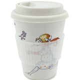 Alice in Wonderland Reusable Bamboo Coffee Cup Young Spirit