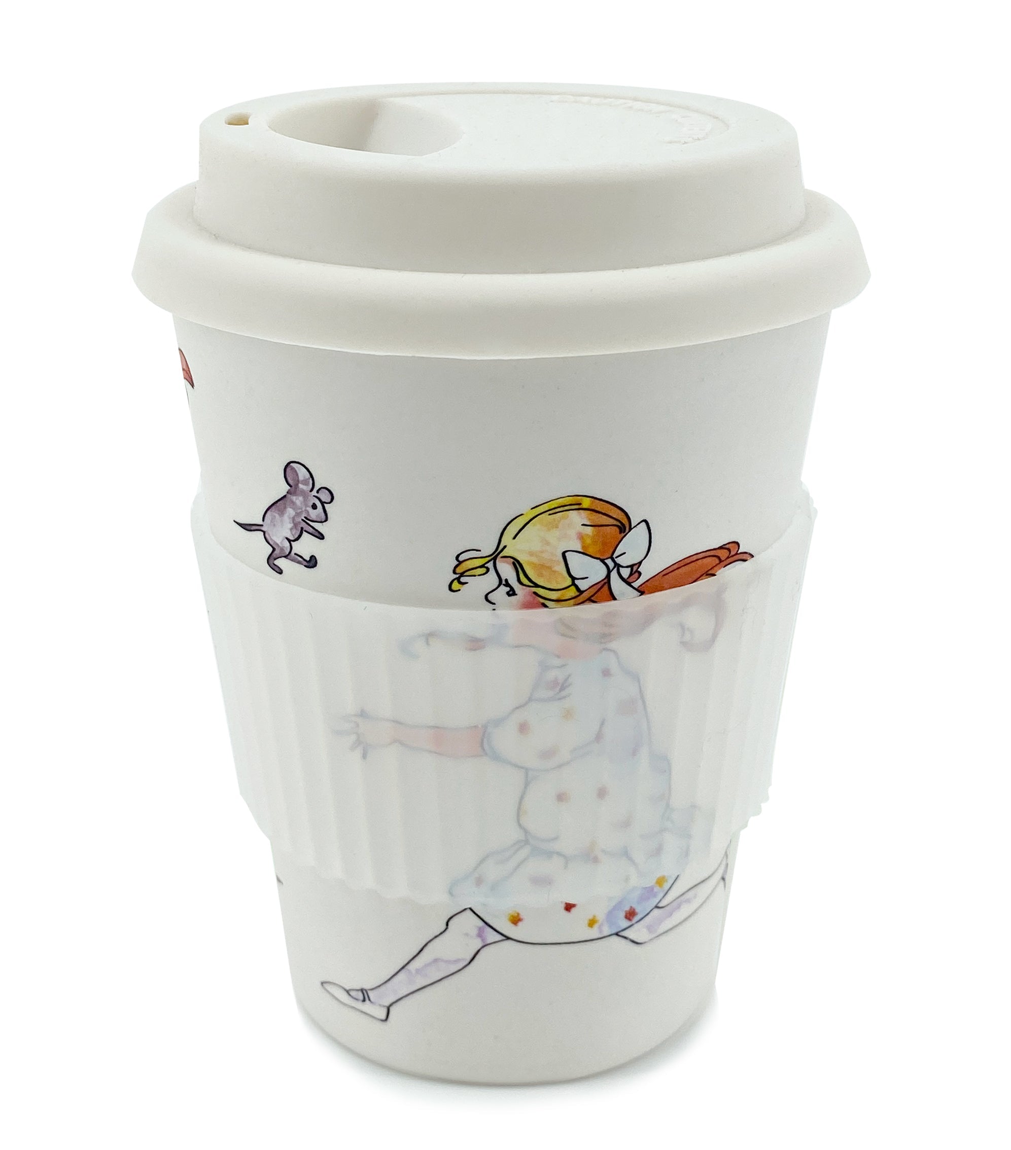 Alice in Wonderland Reusable Bamboo Coffee Cup Young Spirit
