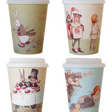 Alice in Wonderland Reusable Bamboo Coffee Cup Young Spirit