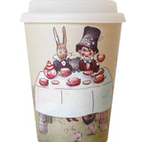 Alice in Wonderland Reusable Bamboo Coffee Cup Young Spirit