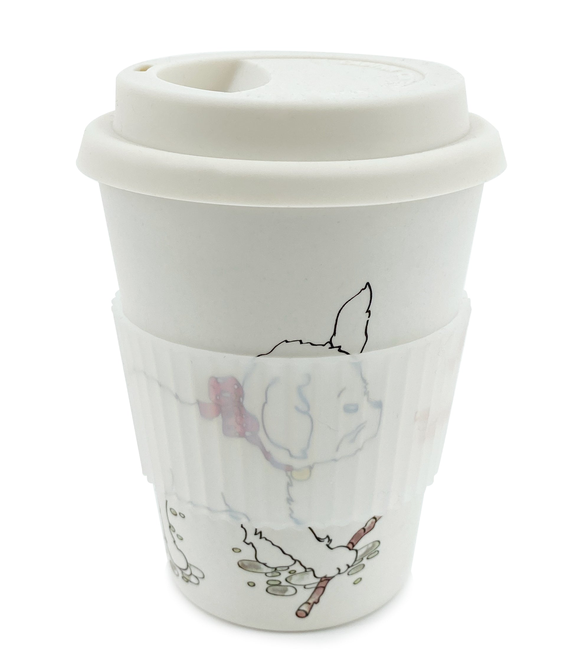 Alice in Wonderland Reusable Bamboo Coffee Cup Young Spirit