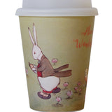 Alice in Wonderland Reusable Bamboo Coffee Cup Young Spirit