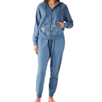 Alice In Wonderland Soft Cotton Fleece Hoodie with Track Pant Set Young Spirit