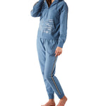 Alice In Wonderland Soft Cotton Fleece Hoodie with Track Pant Set Young Spirit