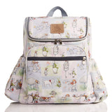 Alice Watercolor Stories Canvas Baby Nappy Backpack Young Spirit