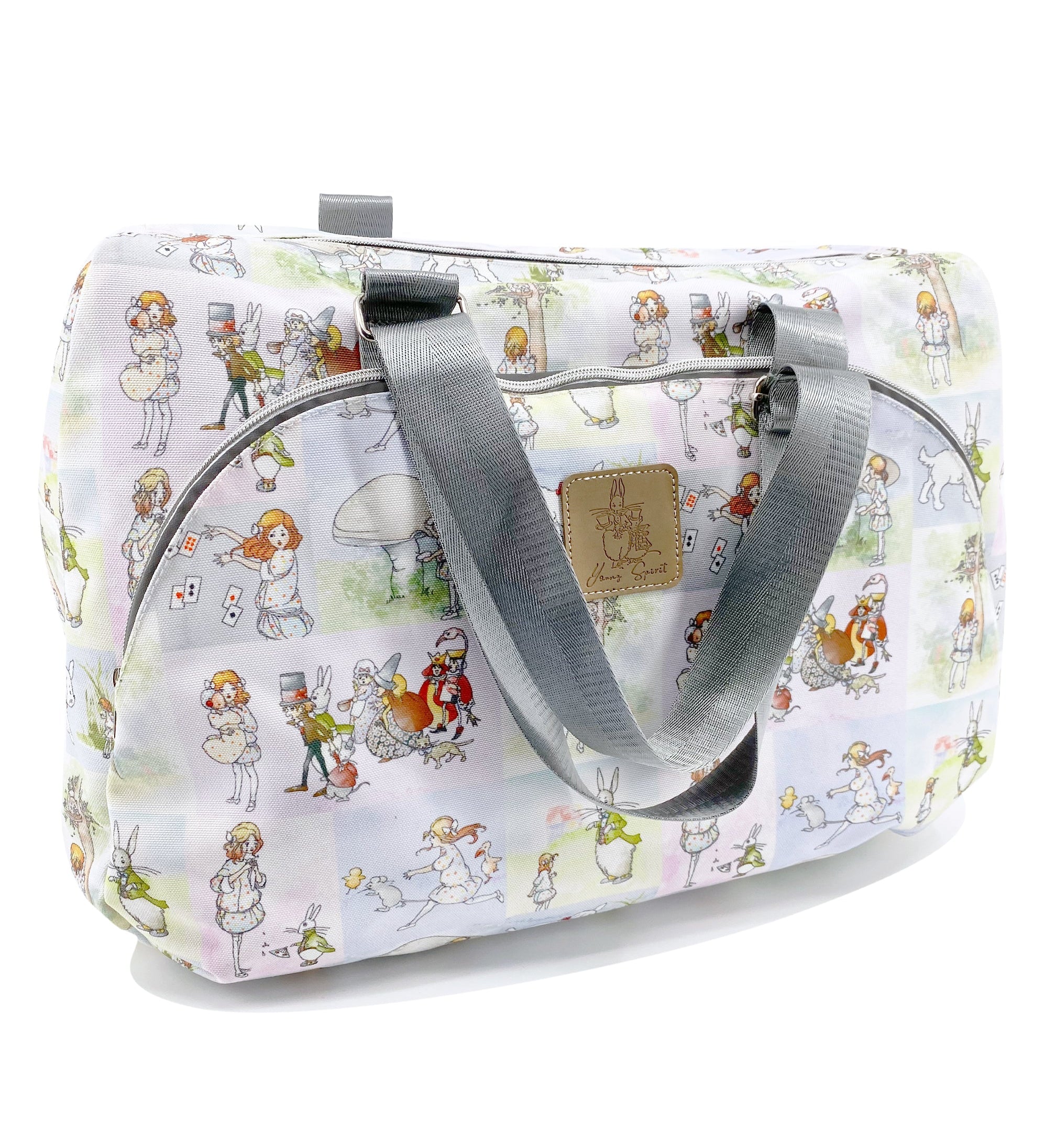 Alice Watercolour Stories Canvas Weekend Duffle Bag Young Spirit