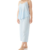 Ari Tile Cami & 3/4 Pant Pyjama Set Magnolia Lounge