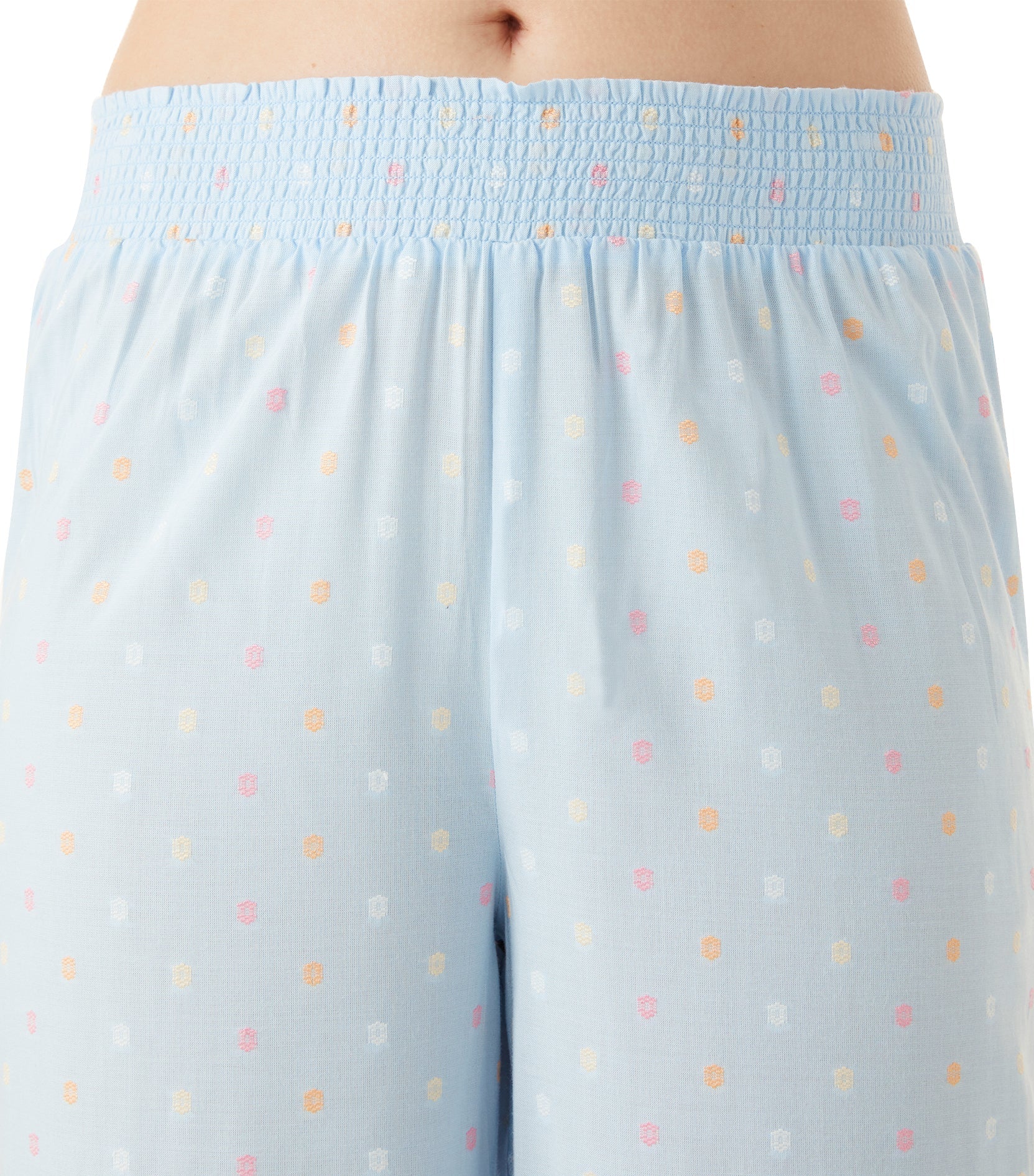 Ari Tile Cami & 3/4 Pant Pyjama Set Magnolia Lounge