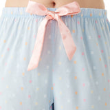 Ari Tile Short Sleeve Pyjama Set with 7/8 pant Magnolia Lounge