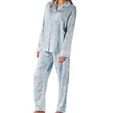 Women’s winter pyjama set Australia | Botanical Viscose Cotton Pyjama Set | Magnolia Lounge Australia