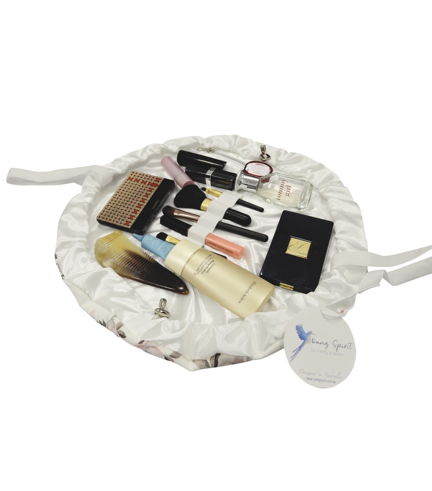 Canvas Magic Drawstring Cosmetic Bag Young Spirit
