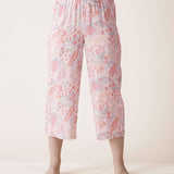 Carli Floral 3/4 Pyjama Pants Magnolia Lounge