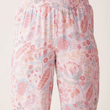 Carli Floral 3/4 Pyjama Pants Magnolia Lounge