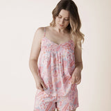 Carli Floral Cami & Short Pyjama Set Magnolia Lounge