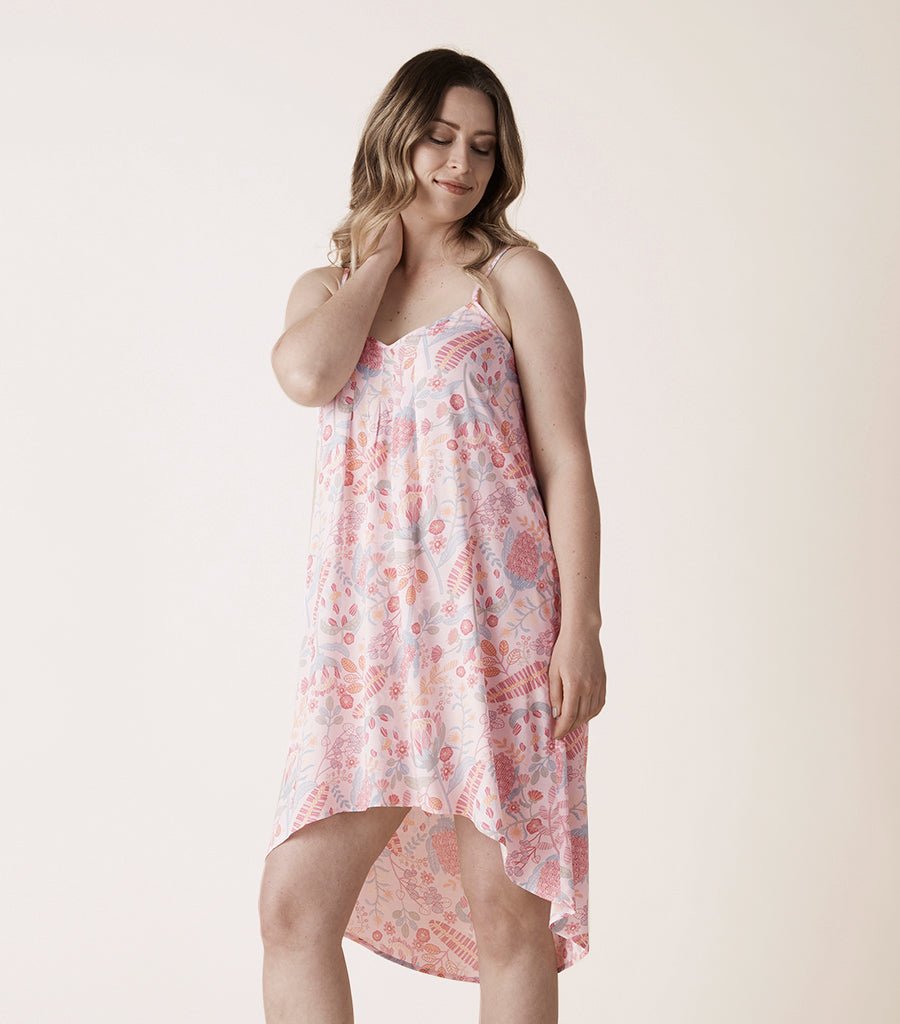 Carli Floral Chemise Magnolia Lounge