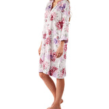 Women’s winter Nightie Australia | Emilia Floral Viscose Cotton Nightie | Magnolia Lounge Australia