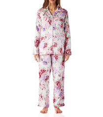 Women’s winter pyjama set Australia | Emilia Floral Viscose Cotton Pyjama Set | Magnolia Lounge Australia
