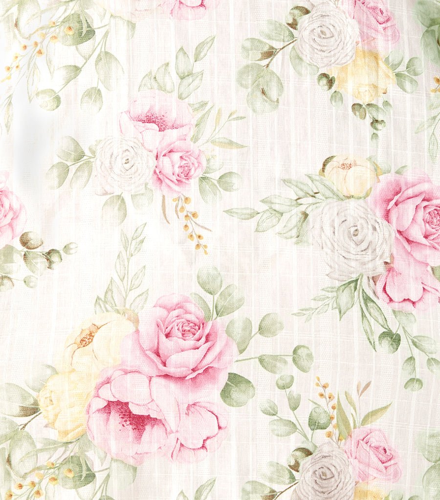 Emma Rose Dressing Gown Magnolia Lounge