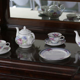 Fine Bone China Rose Dessert Plates (Set of 2) Magnolia Lounge