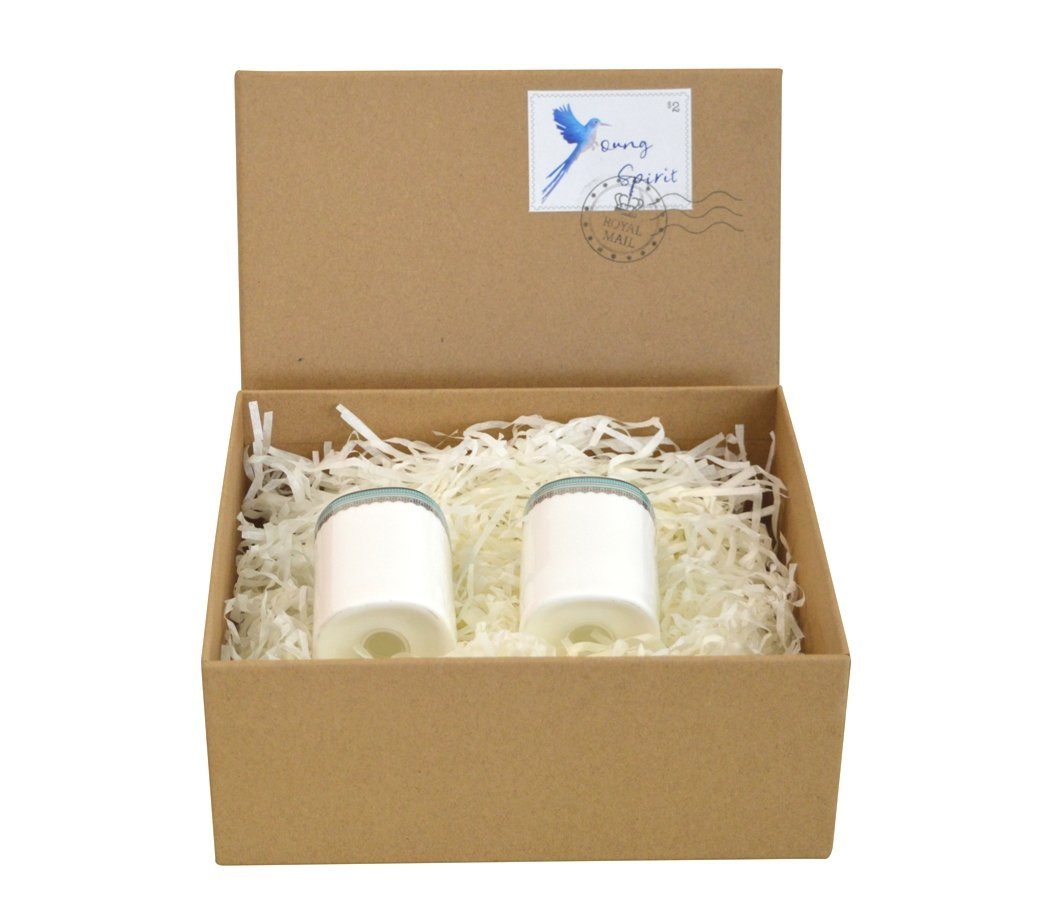 Fine Bone China Salt & Pepper Shakers Magnolia Lounge