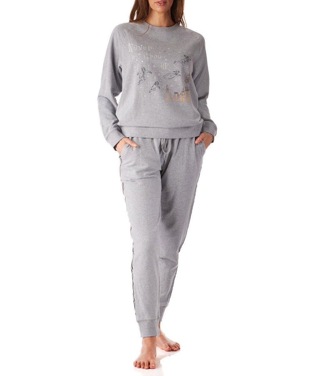 Women's Peter Pan Soft Cotton Sweater with Track Pant Set | Young Spirit Australia