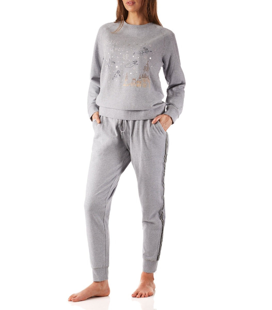 Women's Peter Pan Soft Cotton Sweater with Track Pant Set | Young Spirit Australia