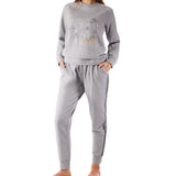 Women's Peter Pan Soft Cotton Sweater with Track Pant Set | Young Spirit Australia