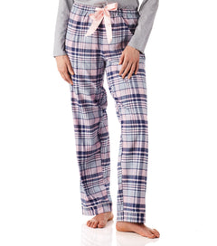 Women’s winter pyjama pants Australia | Isabella Check Flannelette Cotton Pyjama Pants | Magnolia Lounge Australia