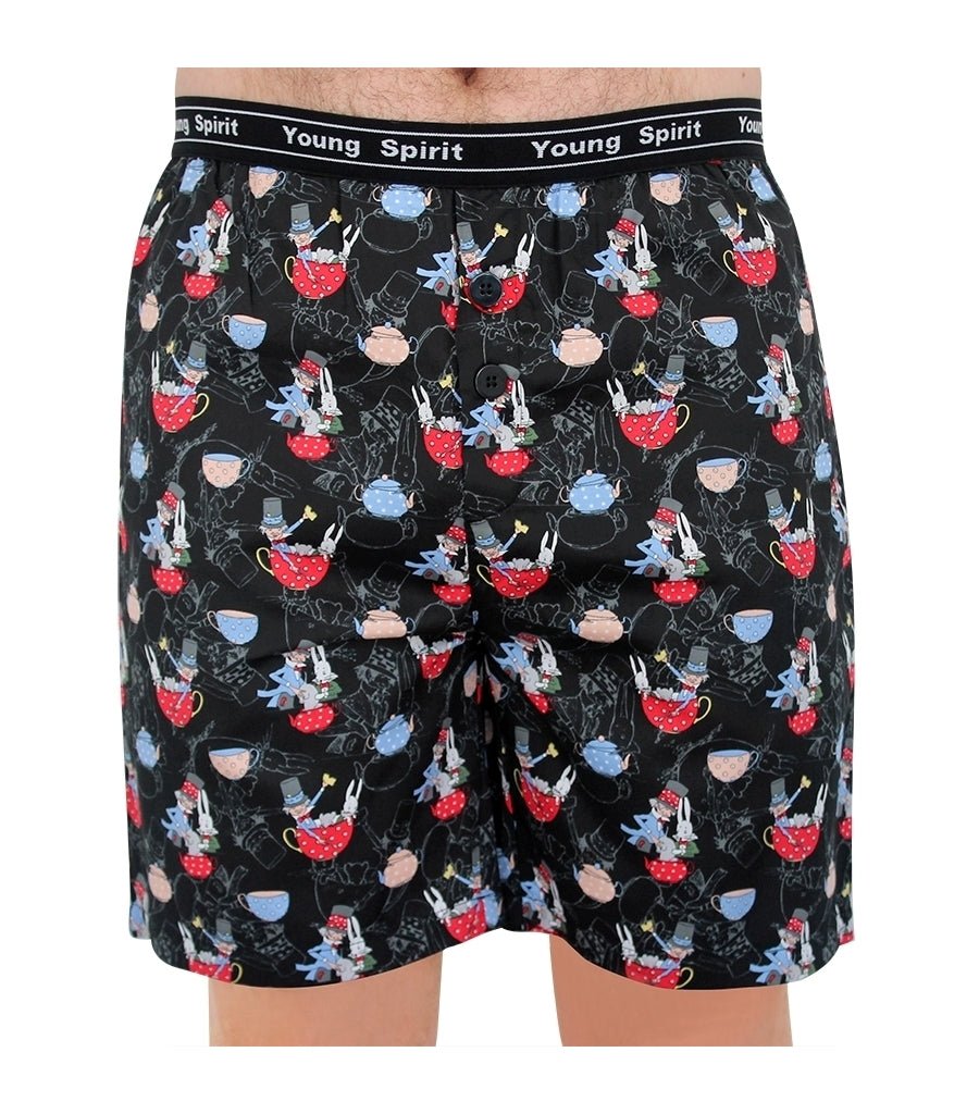 Mens The Mad Hatter Classic Cotton Sateen Short Young Spirit